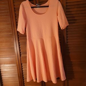 Coral Pink Maxi dres